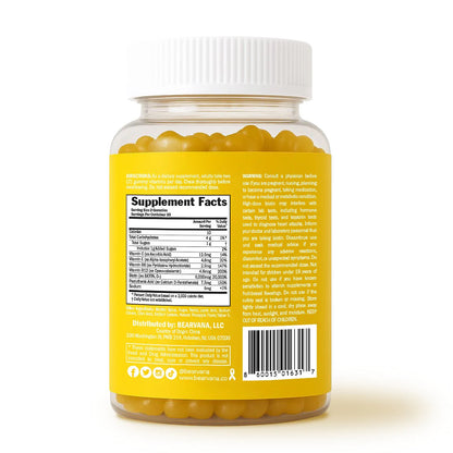 Bearvana Biotin Gummies X60
