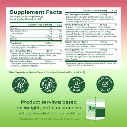 Bloom X303g — Greens + Superfoods
