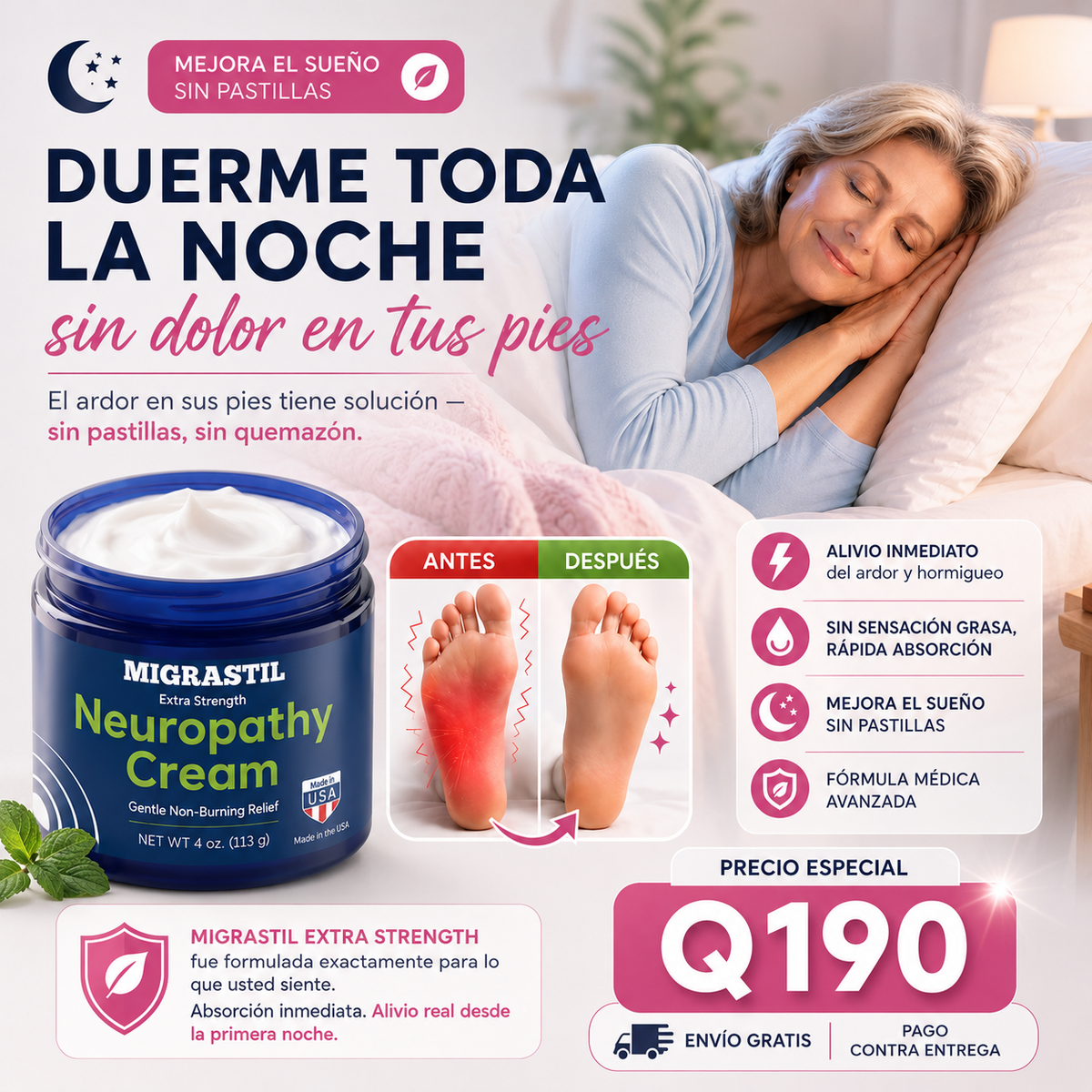Neuropathy Cream – Crema para neuropatía