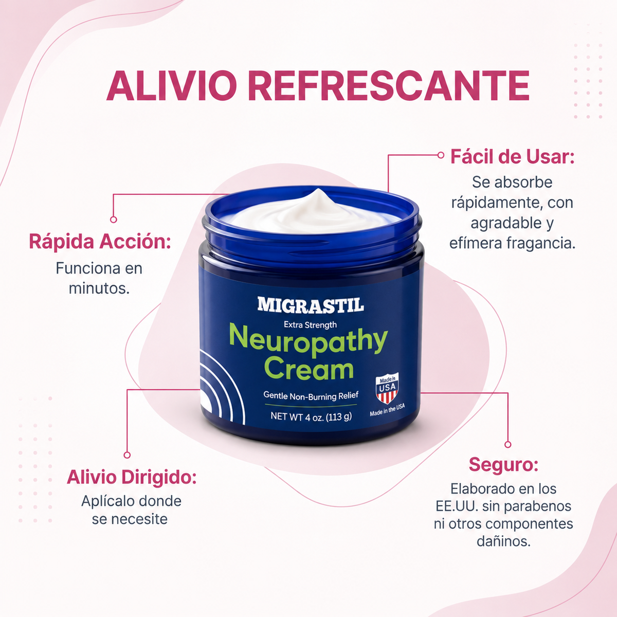 Neuropathy Cream – Crema para neuropatía