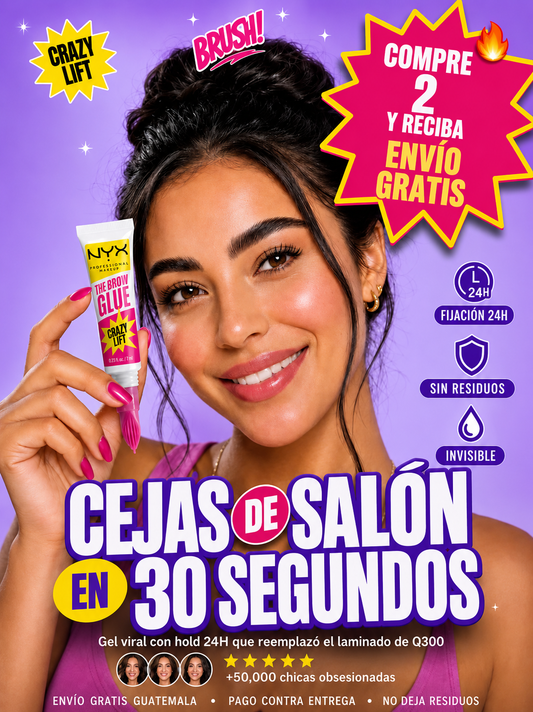 Brow Glue – Gel para Cejas 24H | ¡Compra 2 y el Envío es GRATIS!