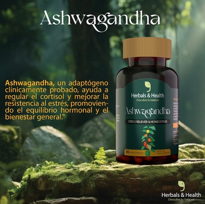 Combo Ashwagandha + Magnesio + Turmeric X160