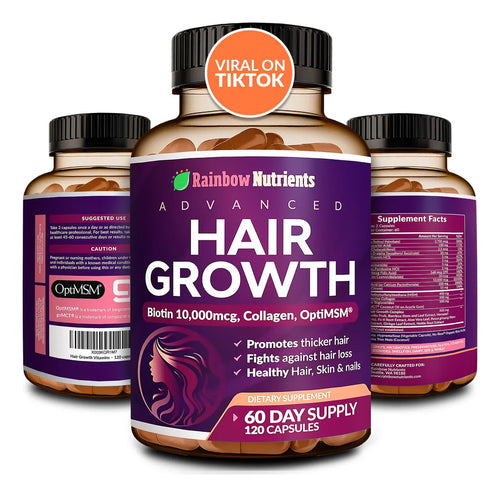 Hair Growth X120 Cápsulas