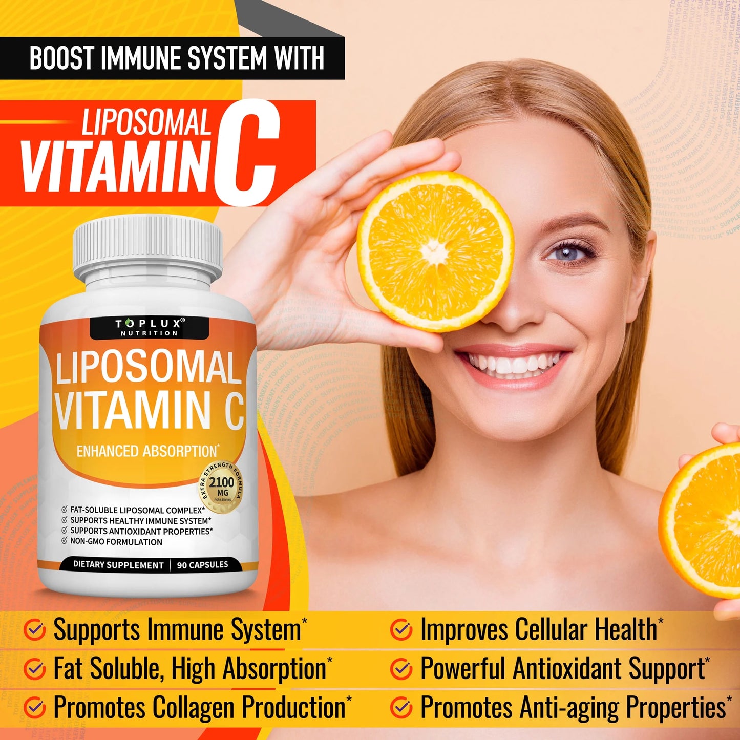 Liposomal Vitamina C X90 Cápsulas