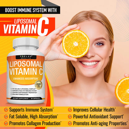 Liposomal Vitamina C X90 Cápsulas
