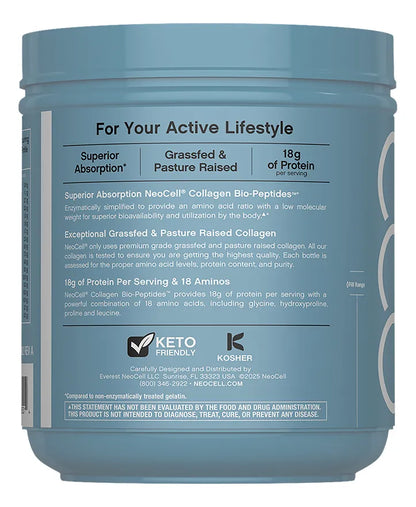 NeoCell colágeno Bio-Peptides 567g