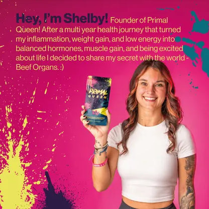 Suplemento para Mujeres Primal Queen | Vitaminas y Nutrientes (60 Cápsulas) - CON ENVÍO GRATIS
