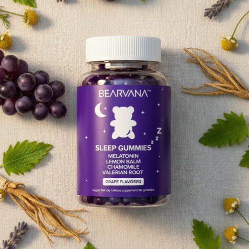 Gomitas para el Descanso Bearvana Sleep Gummies (60 Unidades) - CON ENVÍO GRATIS
